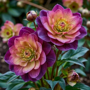 Морозник Претти Элен Рэд купить по цене от 509р. в интернет-магазине «Посадика» с доставкой почтой в в Шумихае и по всей России – [изображение №1].